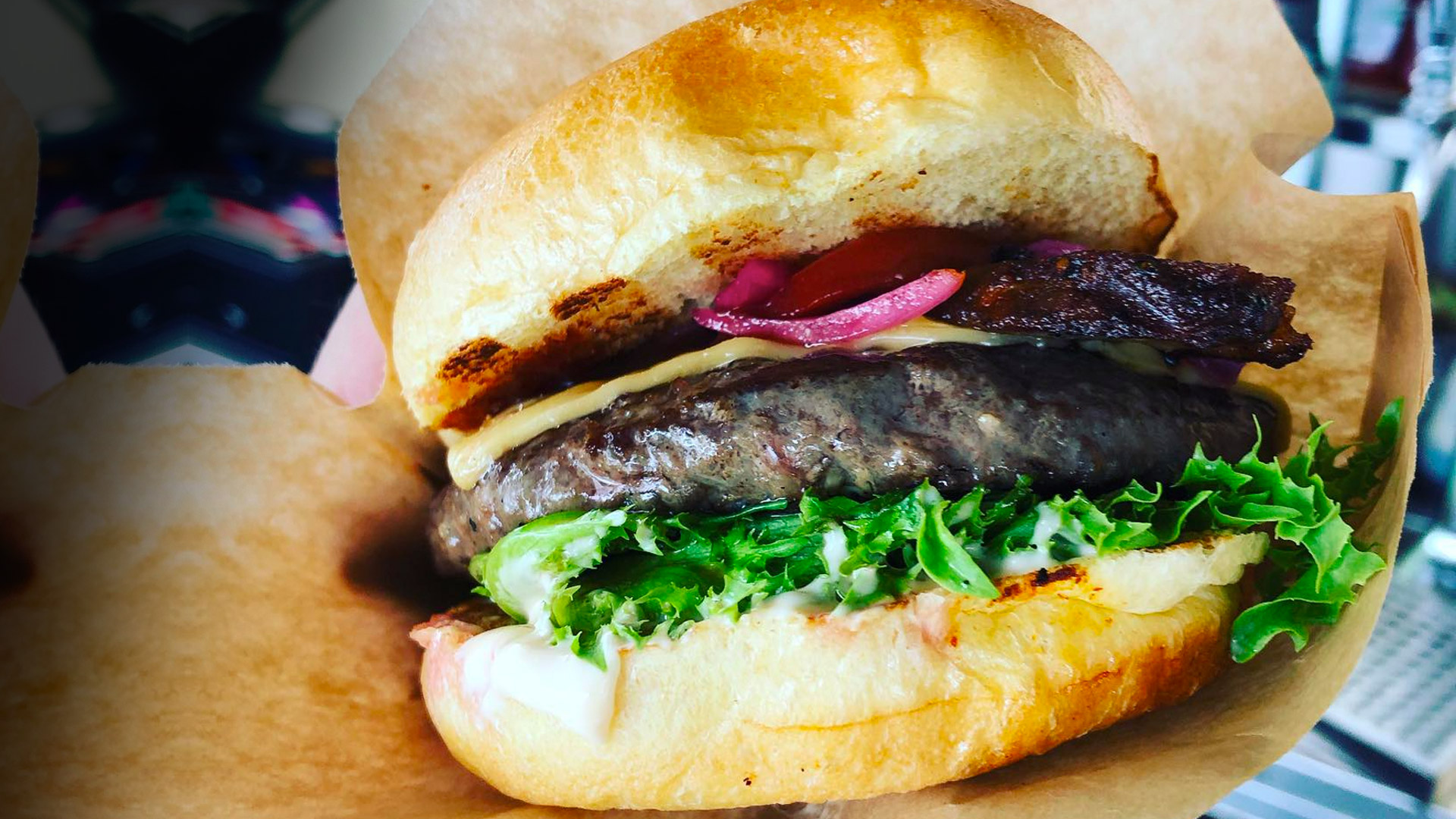 Öland chocolate hamburger