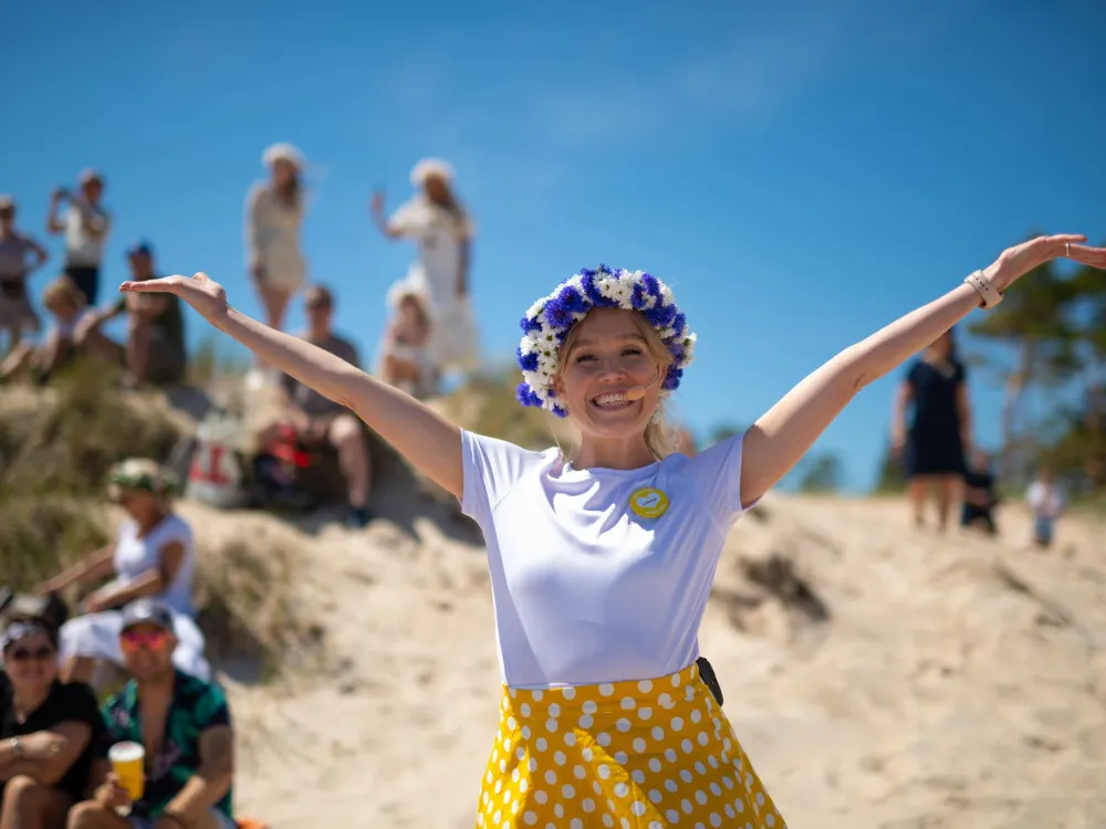 Midsommar Böda Sand 