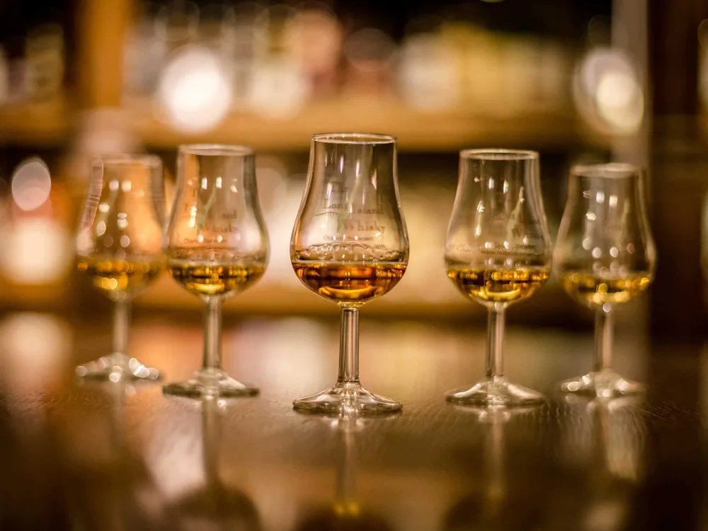 Whiskyprovning på hotel Skansen