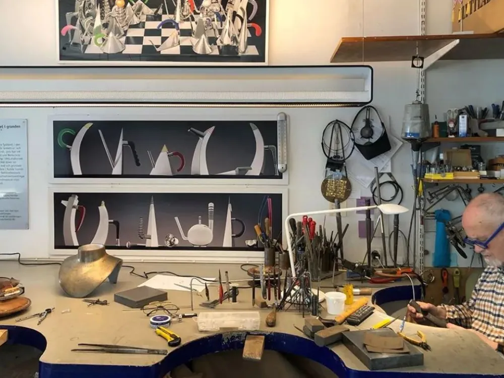 Karlheinz Sauer / Blå Kulan - galleri och silversmedja