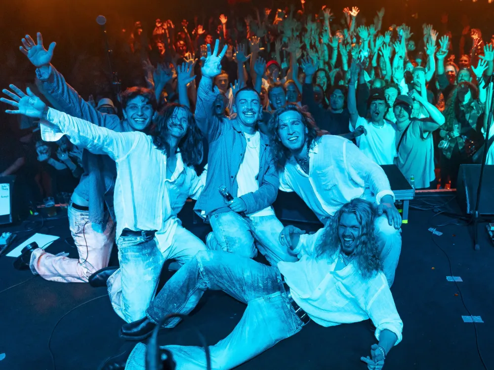 The Blue Benders på Carlas