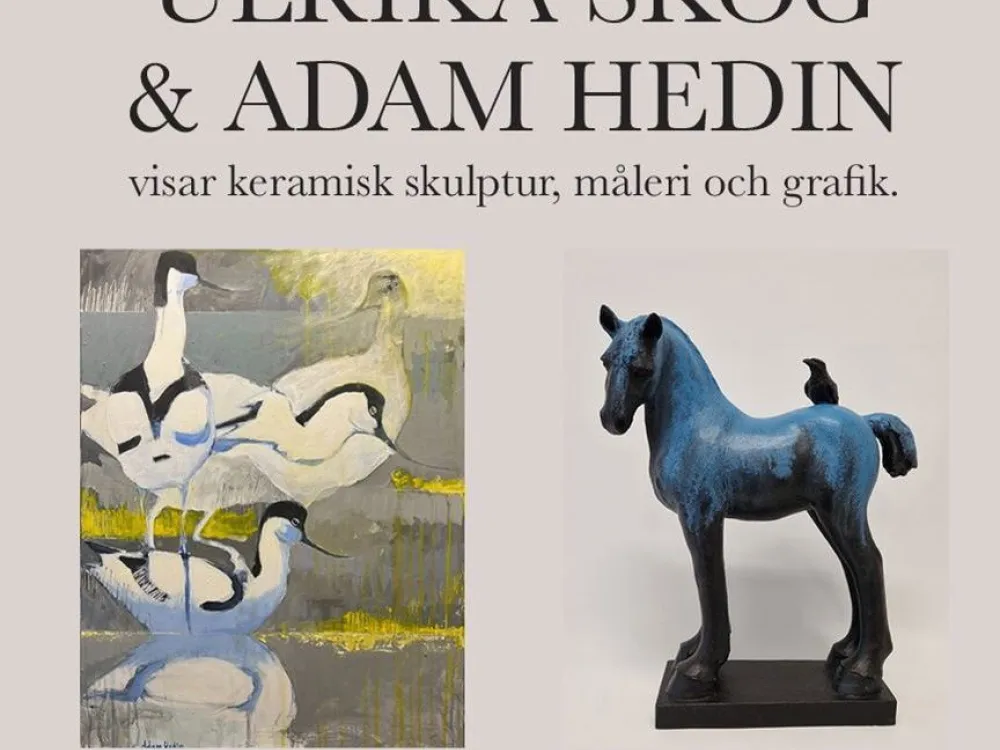 Sommarutställning på Galleri Blå näktergalen
