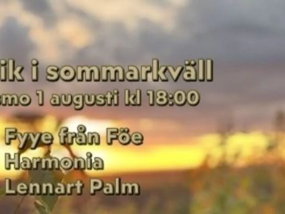 Musik i sommarkvällen