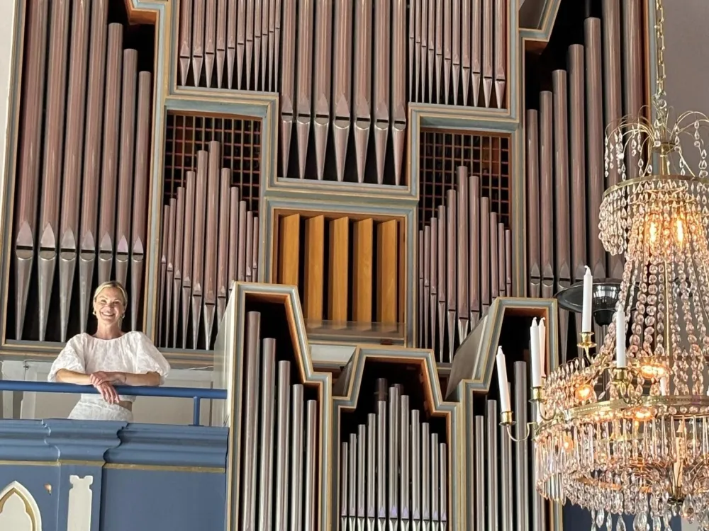 Summer music in church: Magnificent sounds with Lisa Sandstedt