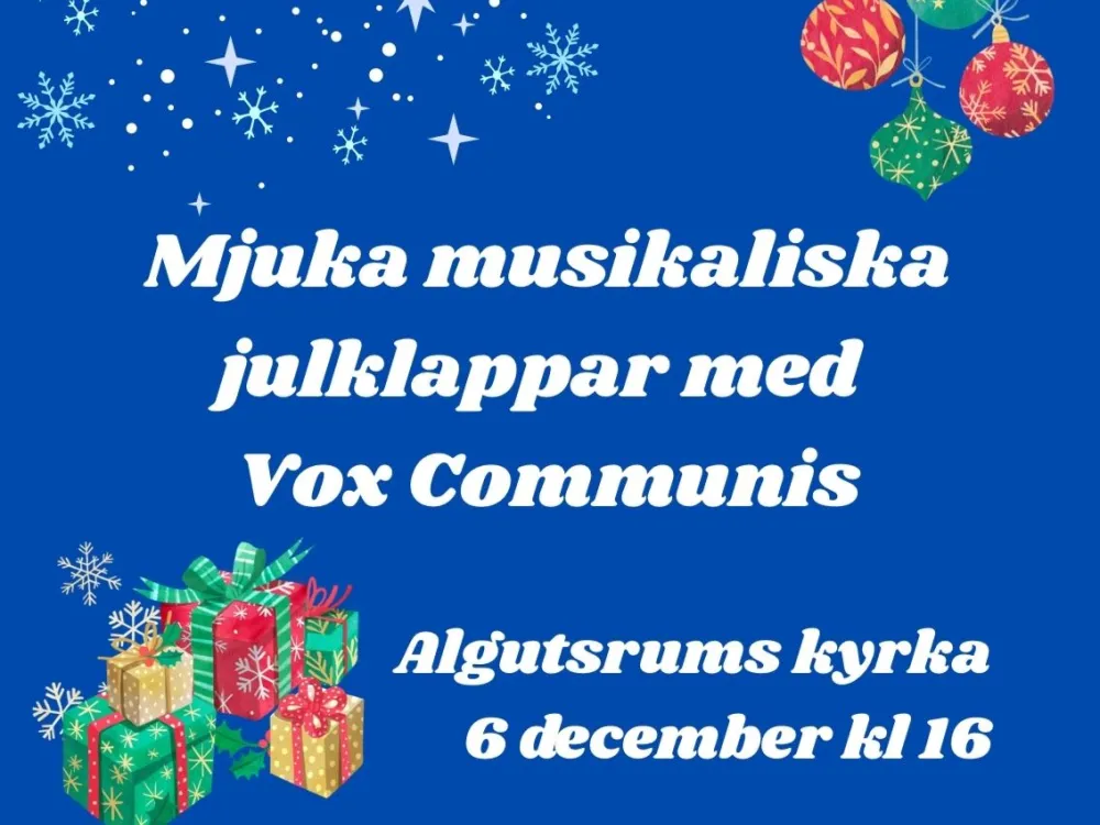Mjuka musikaliska julklappar