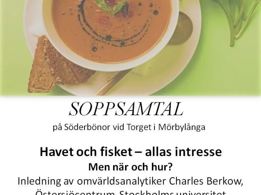 Soppsamtal om Havet och fisket