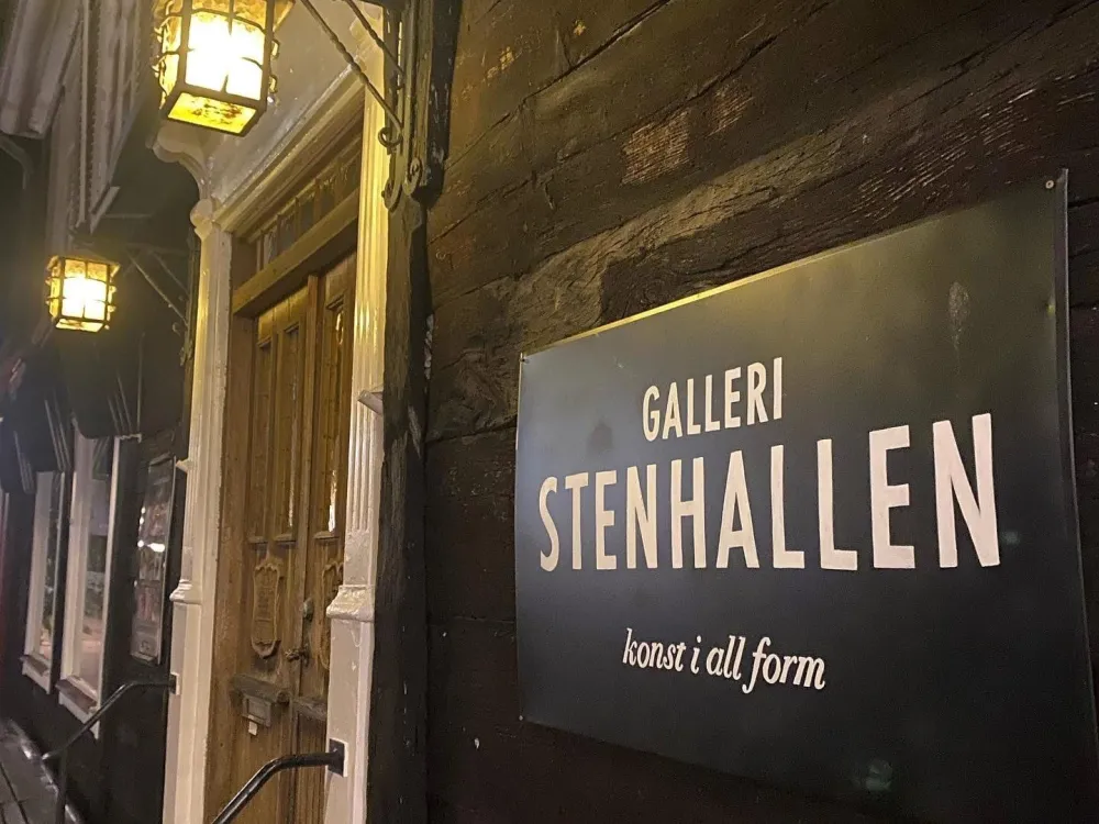 Julmarknad i Galleri Stenhallen