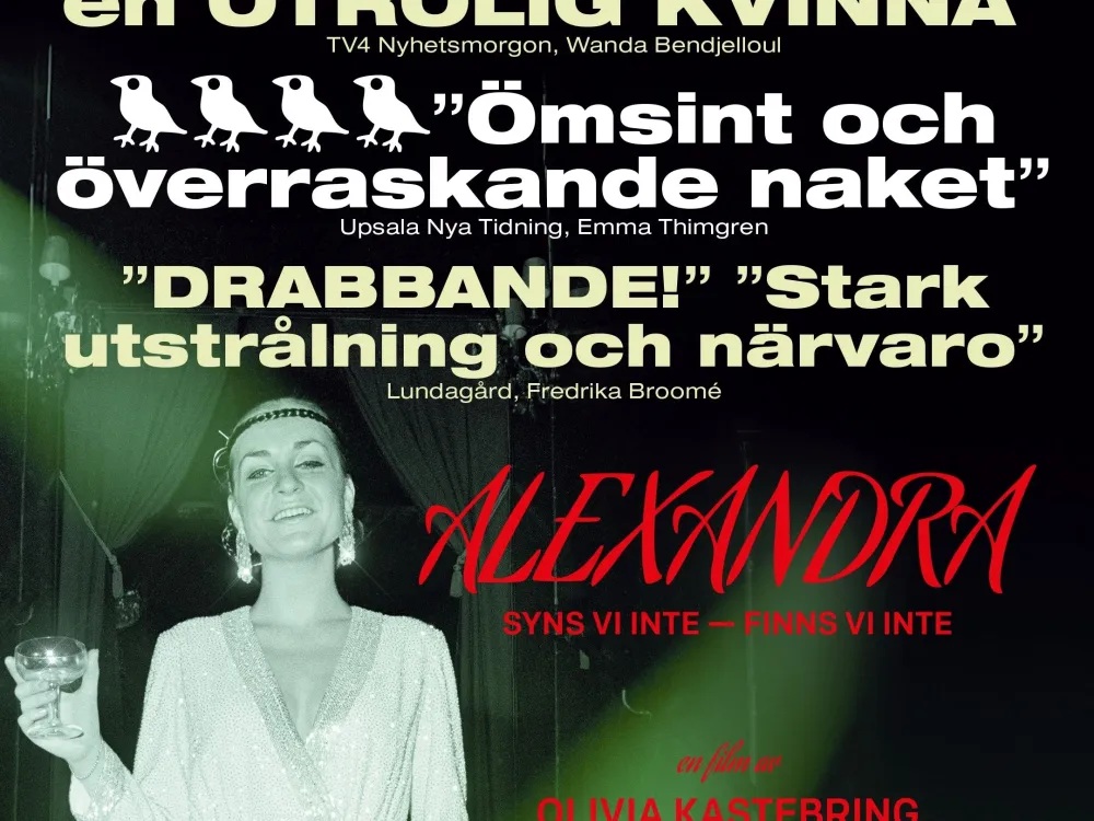 ALEXANDRA Syns vi inte finns vi inte