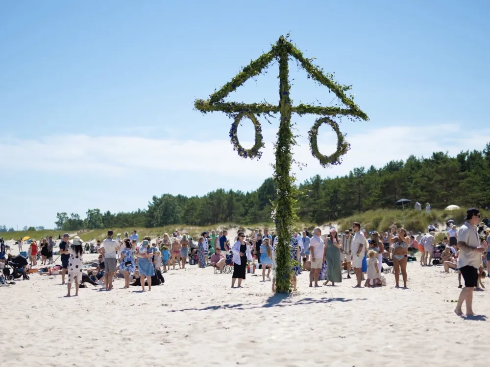 Midsommar på Böda Sand