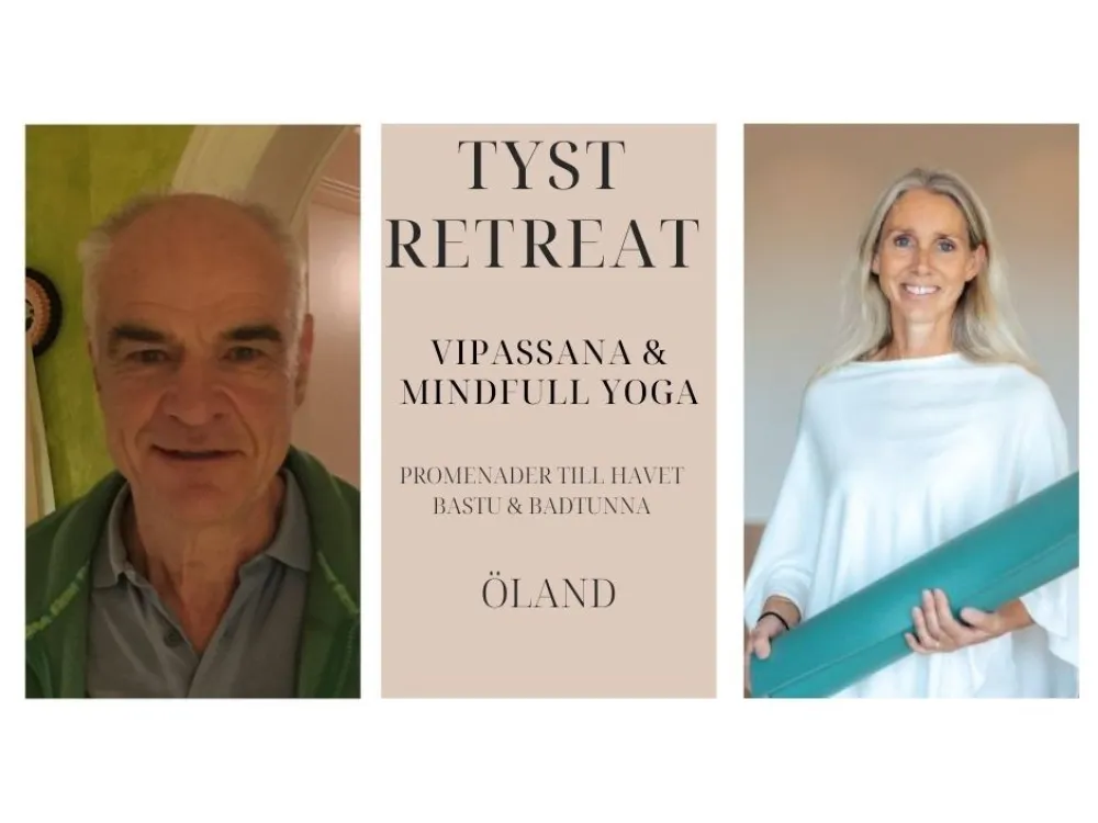 TYSTRETREAT med VIPASSANA & YOGA & NATURPROMENADER 