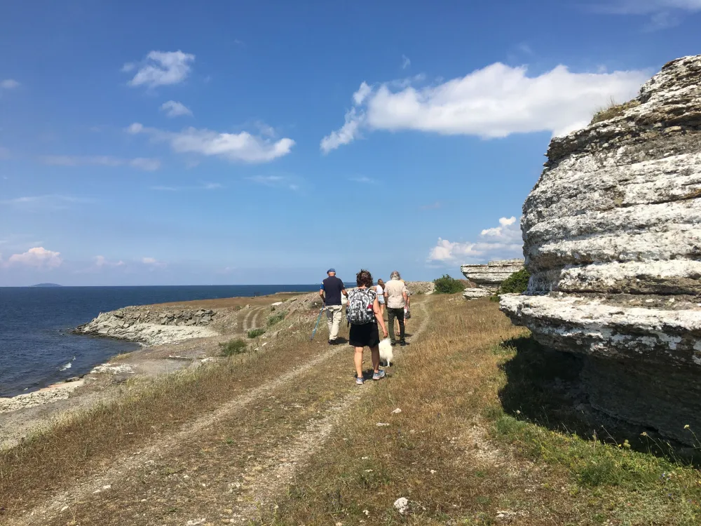 Matstopp i övergivet kalkstensbrott