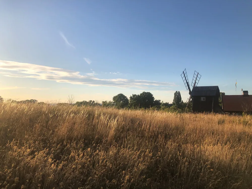 Alvarsmark på Klinten