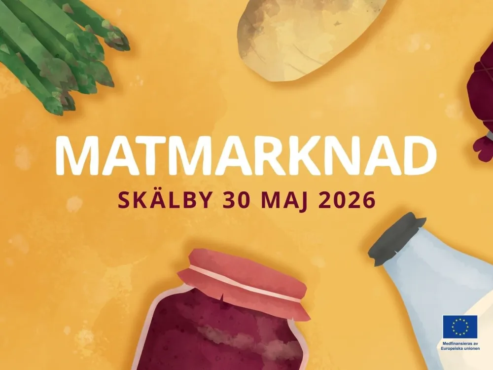 Matmarknad med lokala smaker