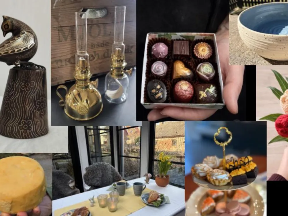 Påskmarknad på Café Wannborga, Övra Vannborga by 6