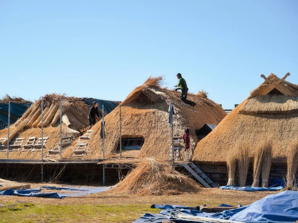 Vasstaket på museibyggnaden äntligen klart! 