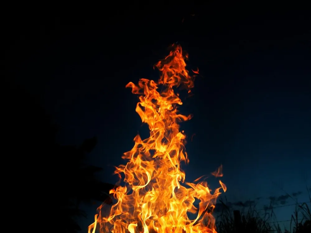 Valborgsfirande på Vickleby alvar