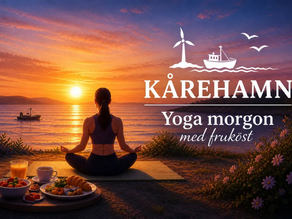 Yoga & frukost i Kårehamn