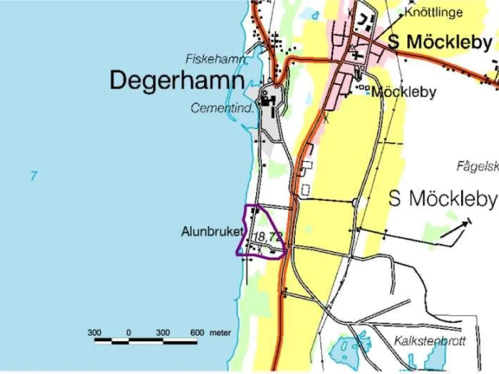 Die Alaunmühlen in Degerhamn