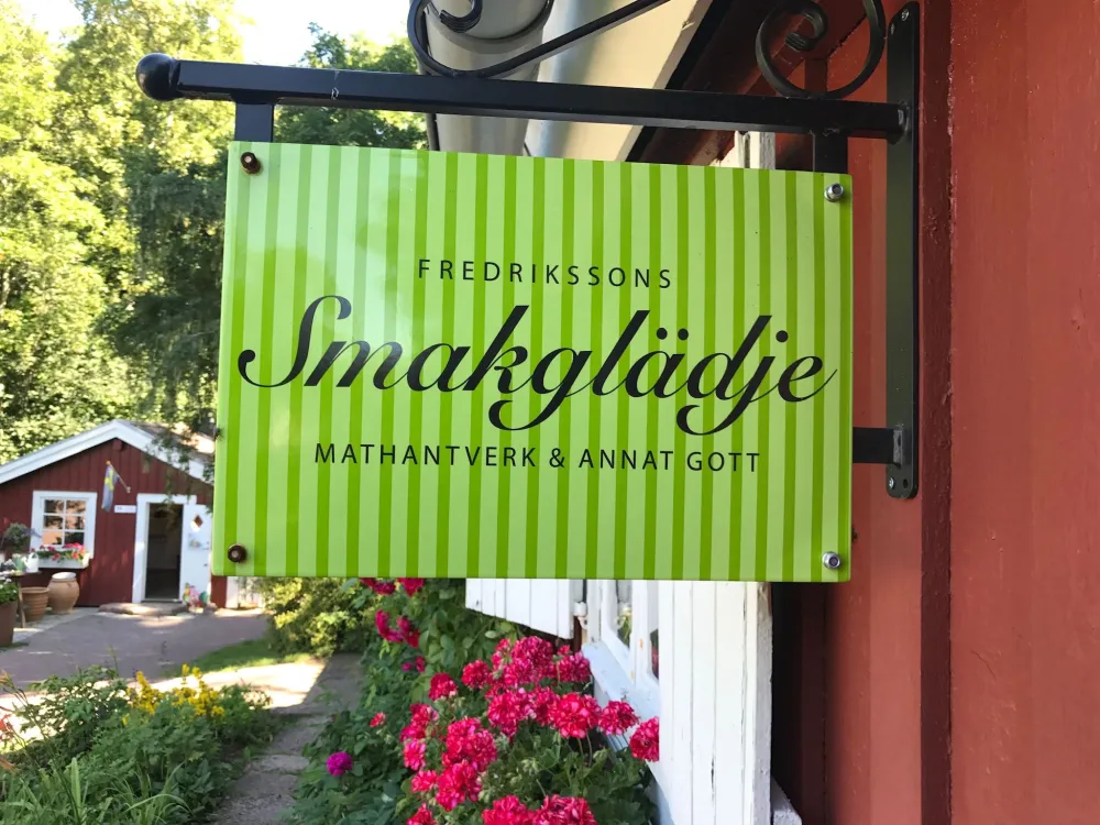 The Smakglädje shop at Solliden Castle