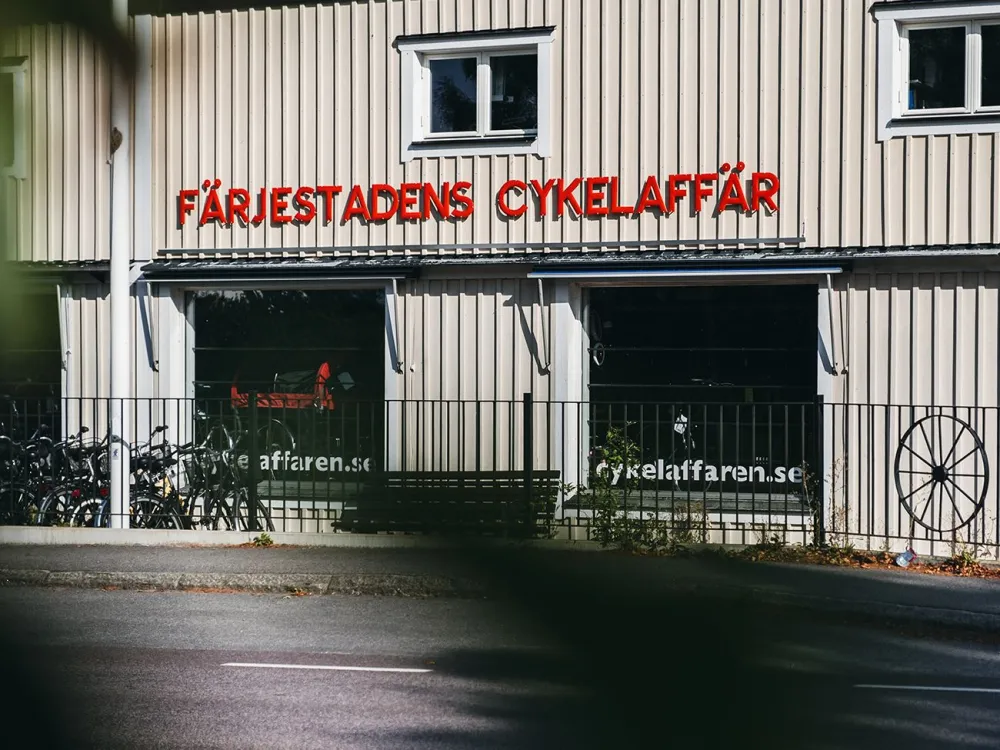 Färjestadens cykelaffär
