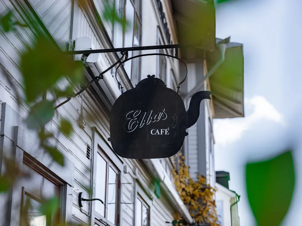 Ebba's Garden Café in Borgholm