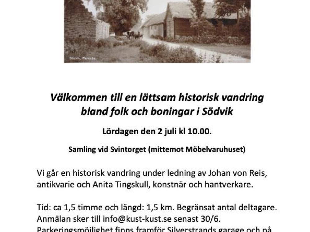 Historisk vandring i Södvik