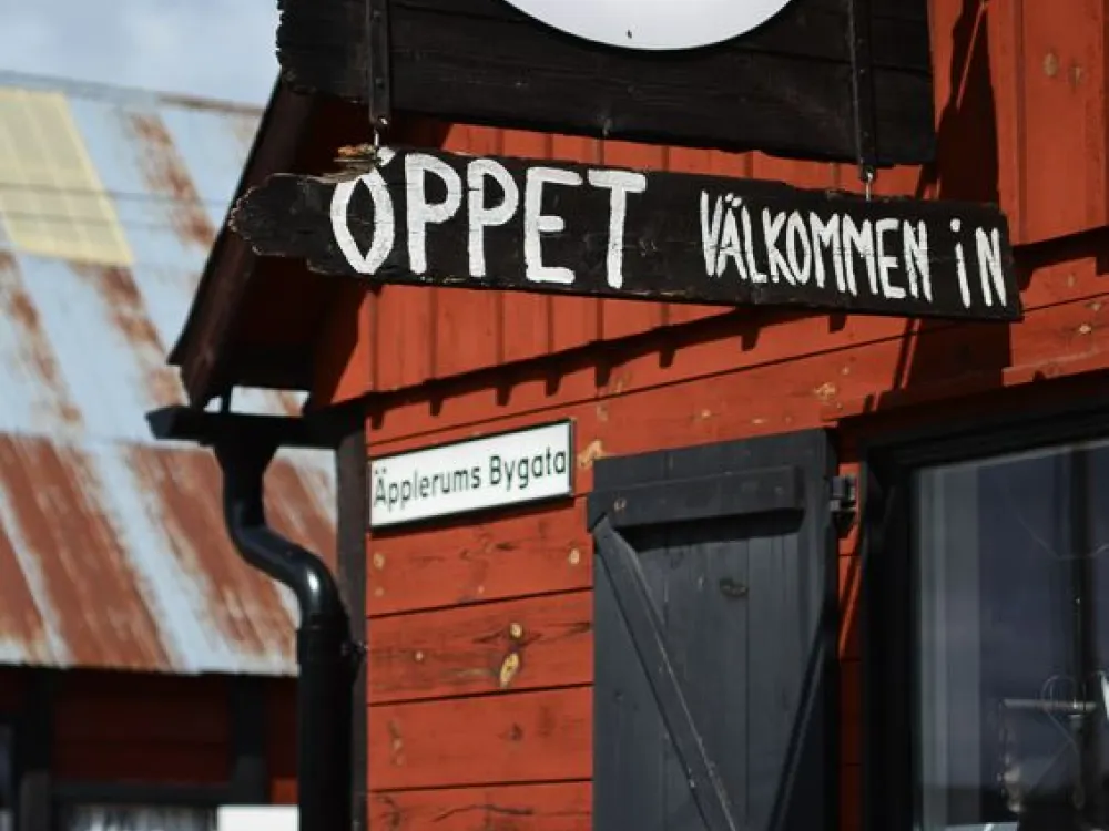 Lammbutiken in Äppelrum