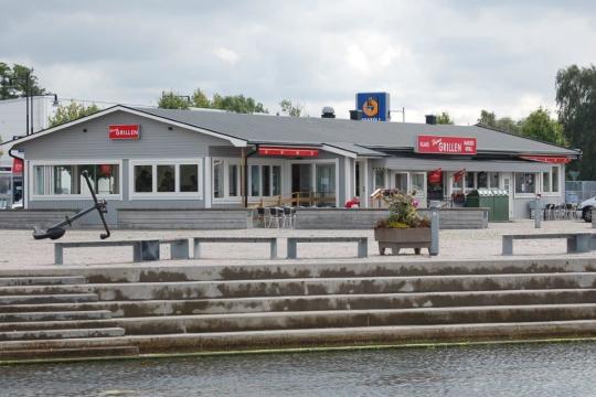 Hamngrillen Ferry town Öland