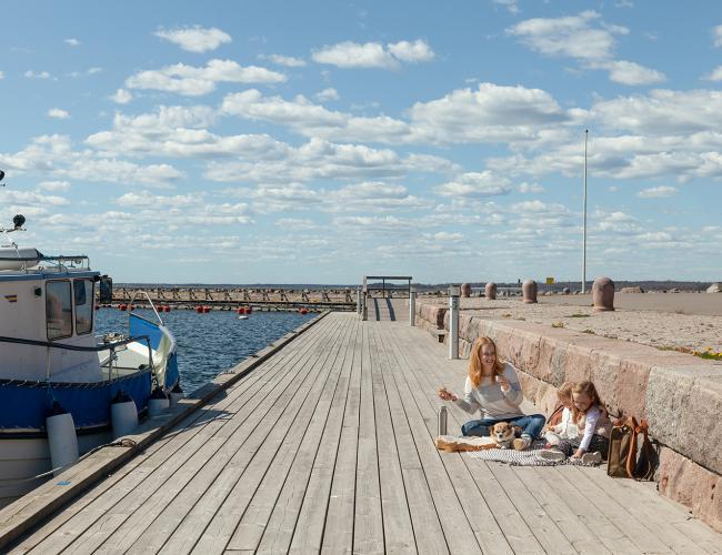 The harbor in Stora Rör