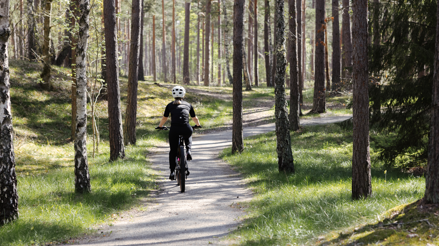 MTB, Radfahren in Rällaskogen
