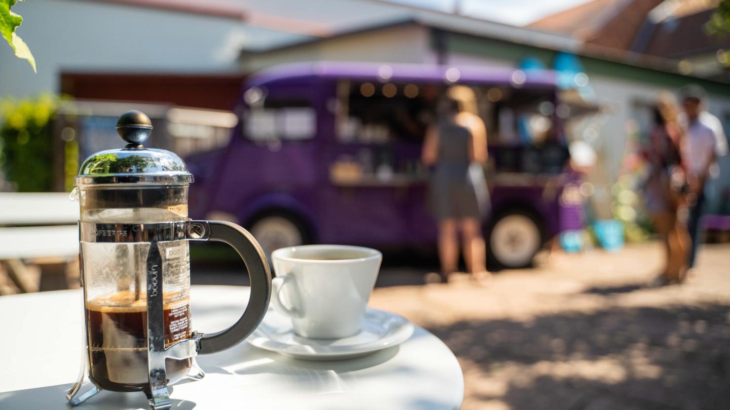 Kaffevagn i Borgholm