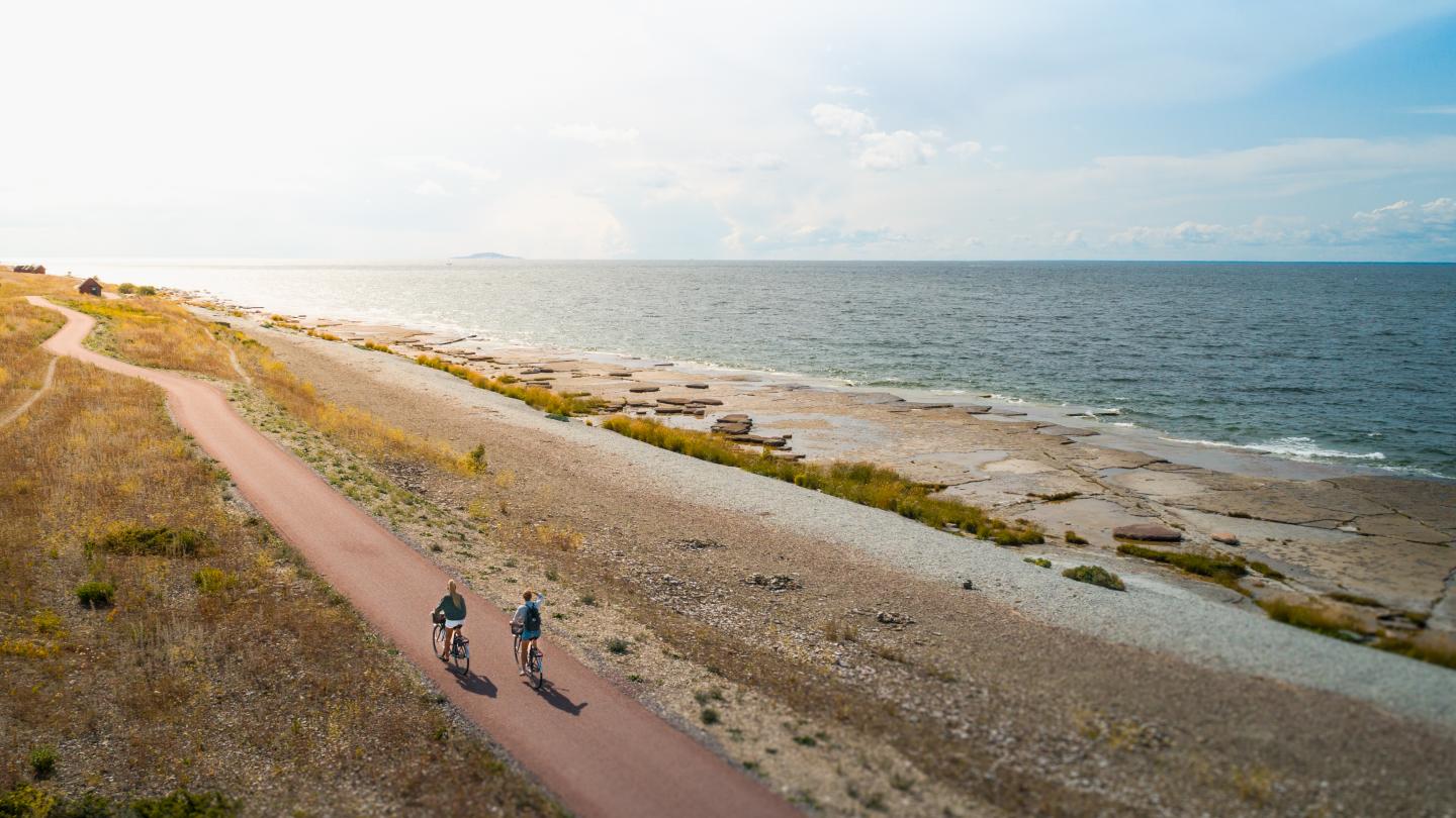 Cykla i Neptuni Åkrar på Öland
