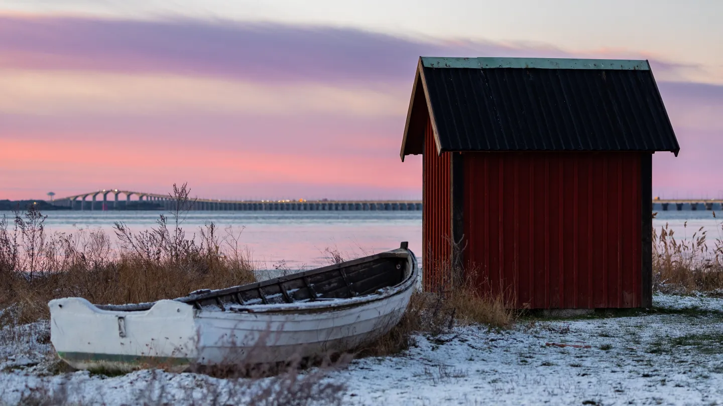 Vinter i Färjestaden