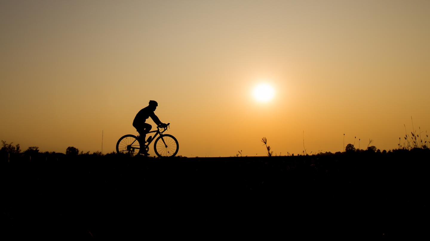 Cykla mountainbike på Öland