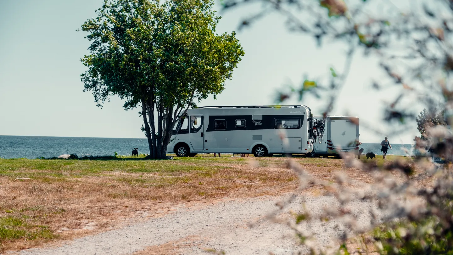 Husbil i Kårehamn, Öland